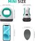 Mini Heat Press, Small Heat Press with 4.33'' *2.67'' Ceramic-Coated Heat Plate for Small Objects Like Shoes, Stuffed Animals, Hat & T-Shirt,3 Heating Levels Mini Heat Press Machine, Green